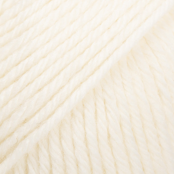 Image of DROPS Karisma yarn, a superwash-treated classic wool yarn. The yarn's smooth texture and rich colour make it perfect for a variety of knitting and crochet projects. Ideal for creating garments and accessories, this wool offers durability, softness, and easy care, making it a go-to choice for crafters