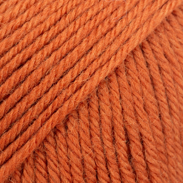Image of DROPS Karisma yarn, a superwash-treated classic wool yarn. The yarn's smooth texture and rich colour make it perfect for a variety of knitting and crochet projects. Ideal for creating garments and accessories, this wool offers durability, softness, and easy care, making it a go-to choice for crafters