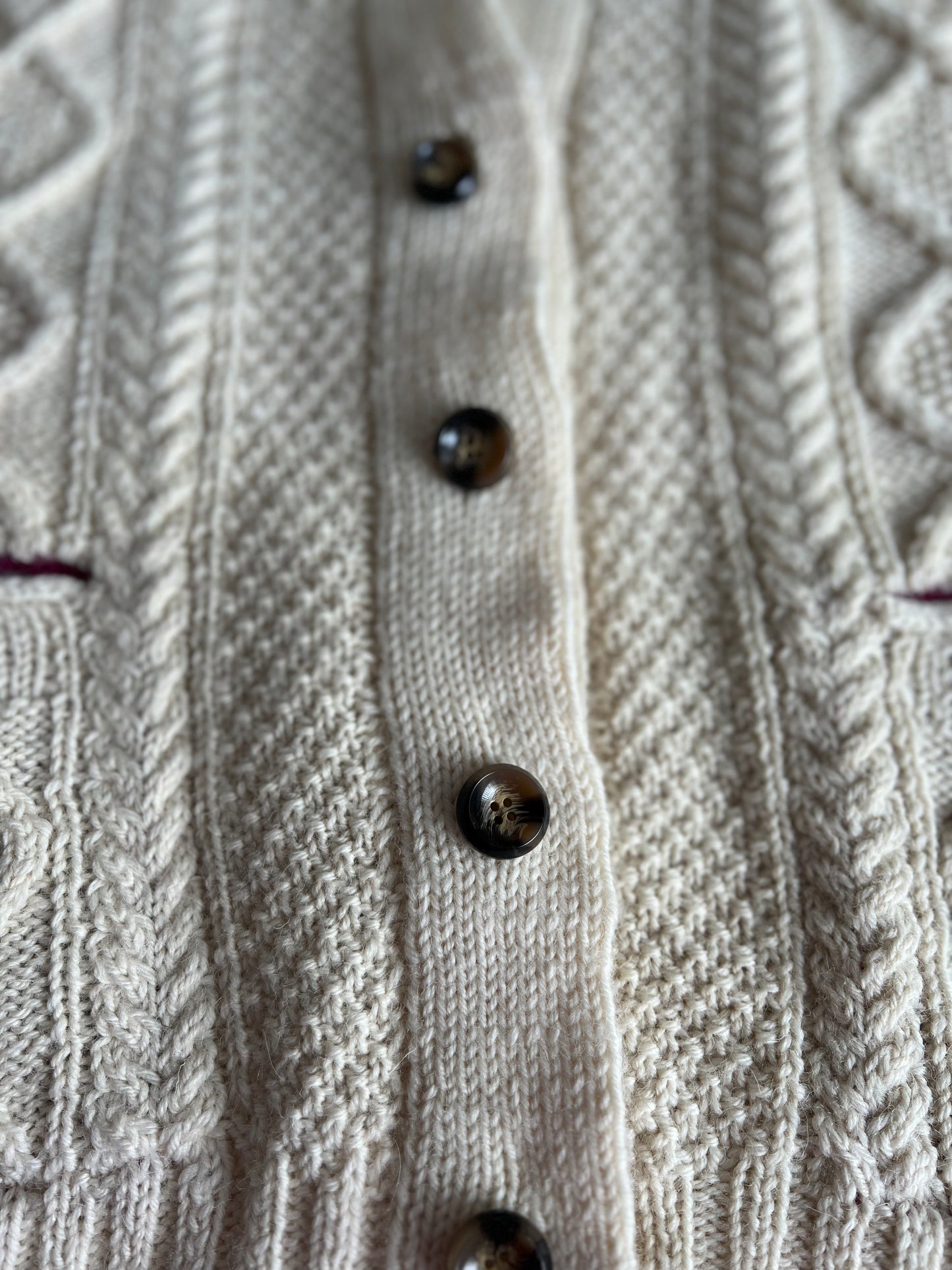 Chunky suit button