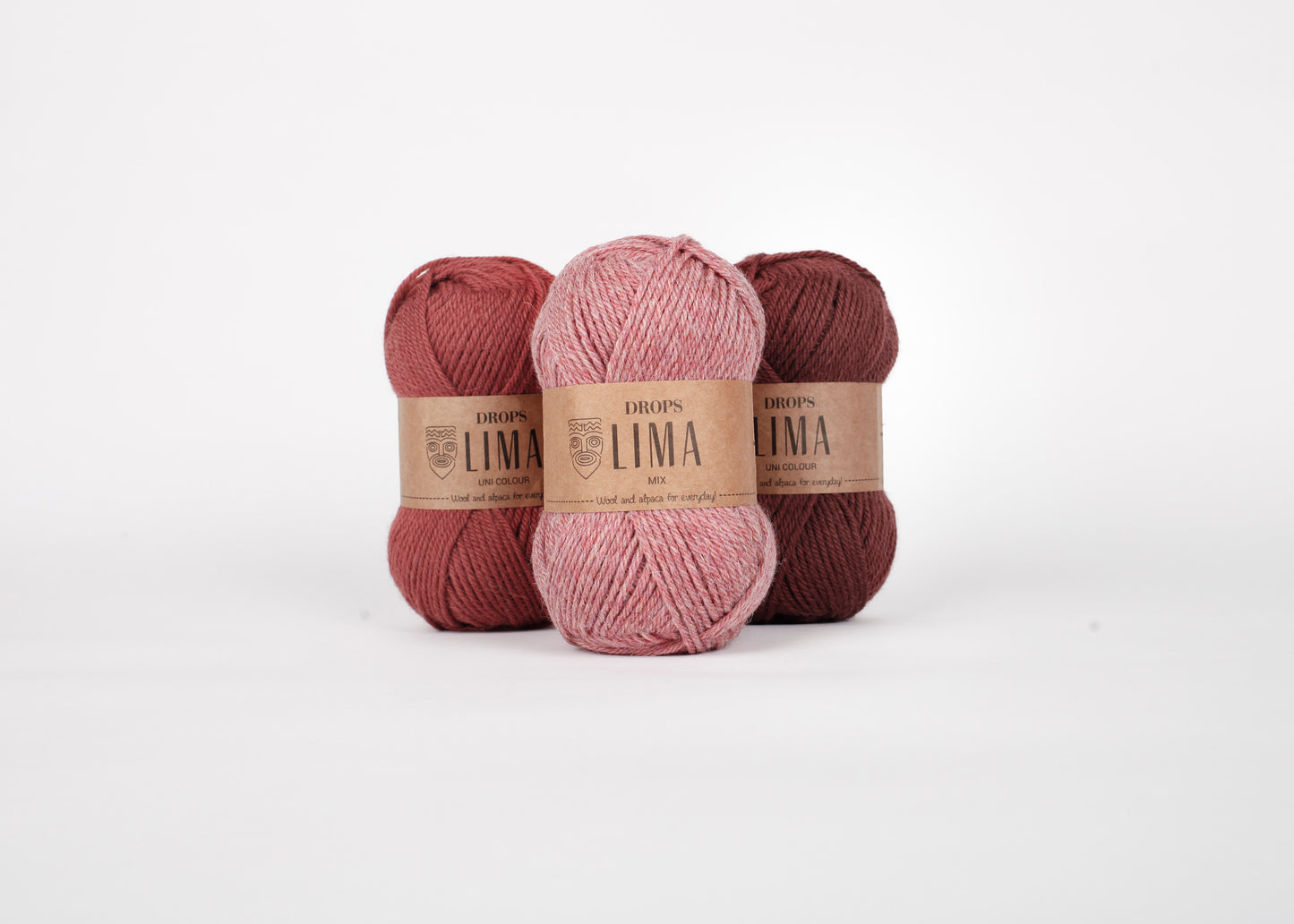 DROPS Lima is a high-quality DK wool blend, combining wool and alpaca for warmth, softness, and durability.
