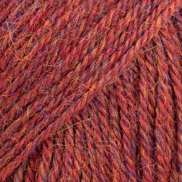 Alpaca wool yarn in a rich, natural colour, perfect for knitting soft, warm garments