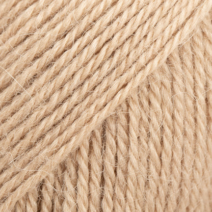 Alpaca wool yarn in a rich, natural colour, perfect for knitting soft, warm garments