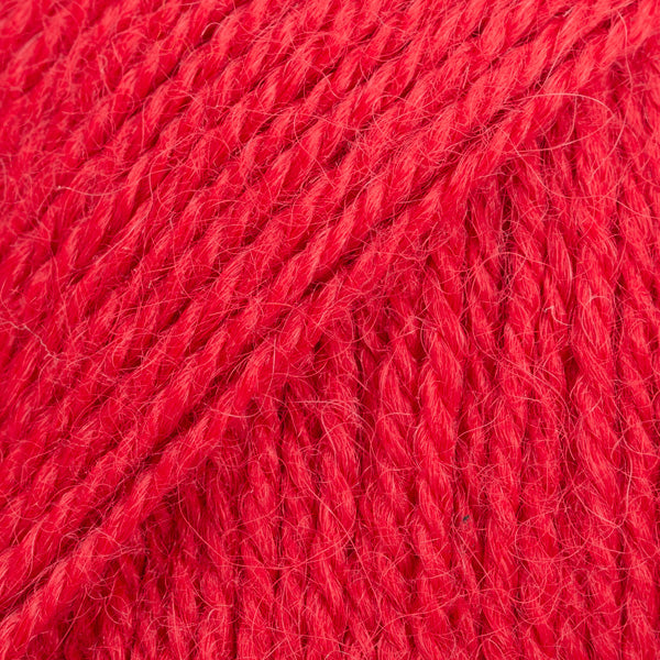 Alpaca wool yarn in a rich, natural colour, perfect for knitting soft, warm garments