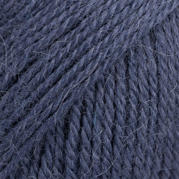 Alpaca wool yarn in a rich, natural colour, perfect for knitting soft, warm garments