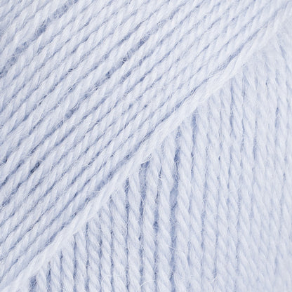 Close-up image of a soft yarn skein made from 65% wool and 35% alpaca wool, showcasing its smooth, luxurious texture. The yarn is a light, airy fiber perfect for knitting and crochet projects, with a rich sheen highlighting the natural beauty of alpaca wool. Ideal for creating warm, lightweight garments