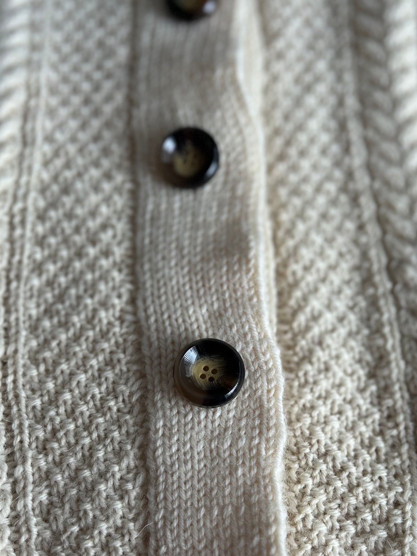 Chunky suit button