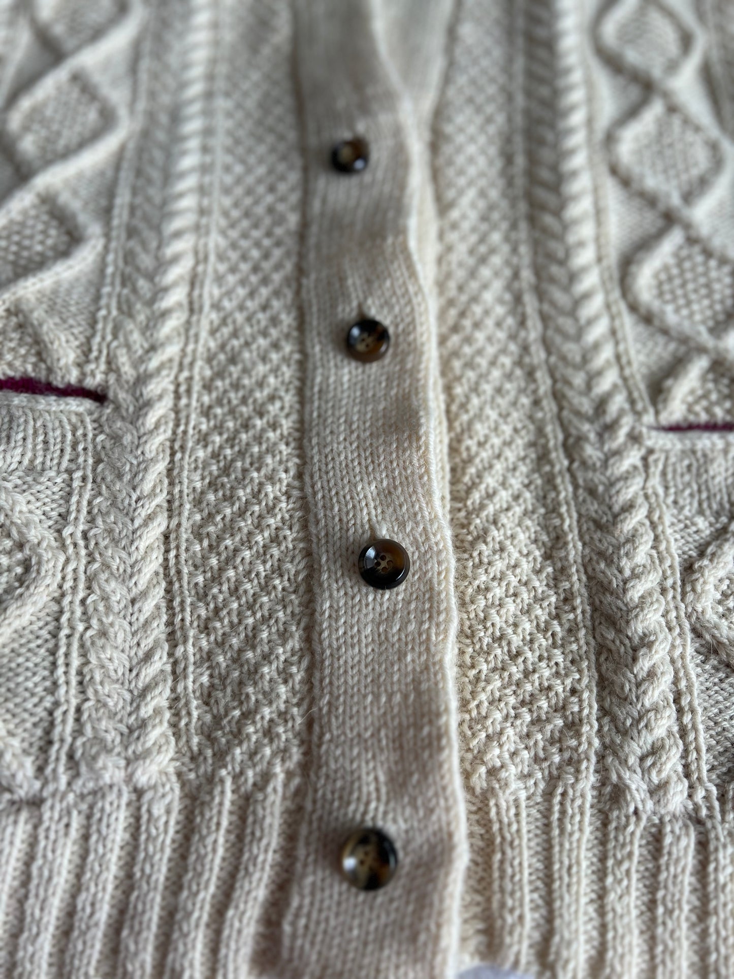 Chunky suit button