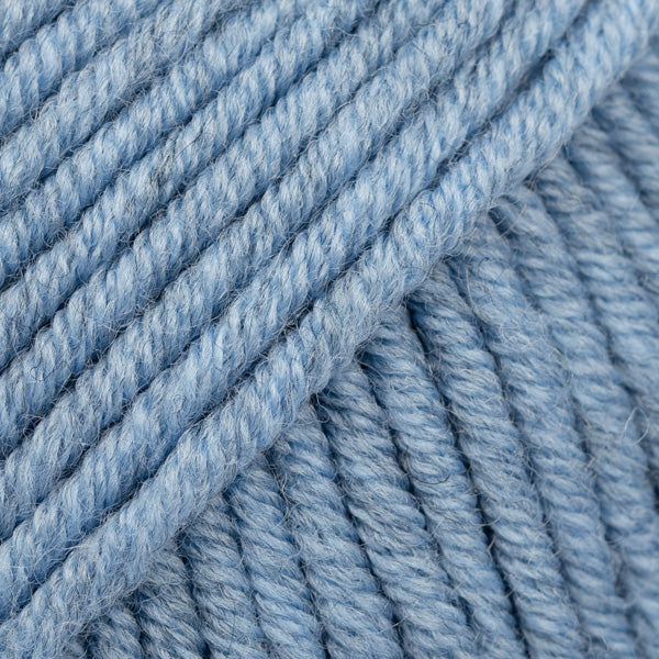 Drops Big Merino 100% merino wool superwash aran blue forget-me-not